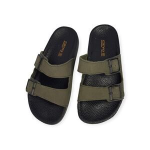 Ceyo Green Double Strap Orthopedic Sandal | 5.5